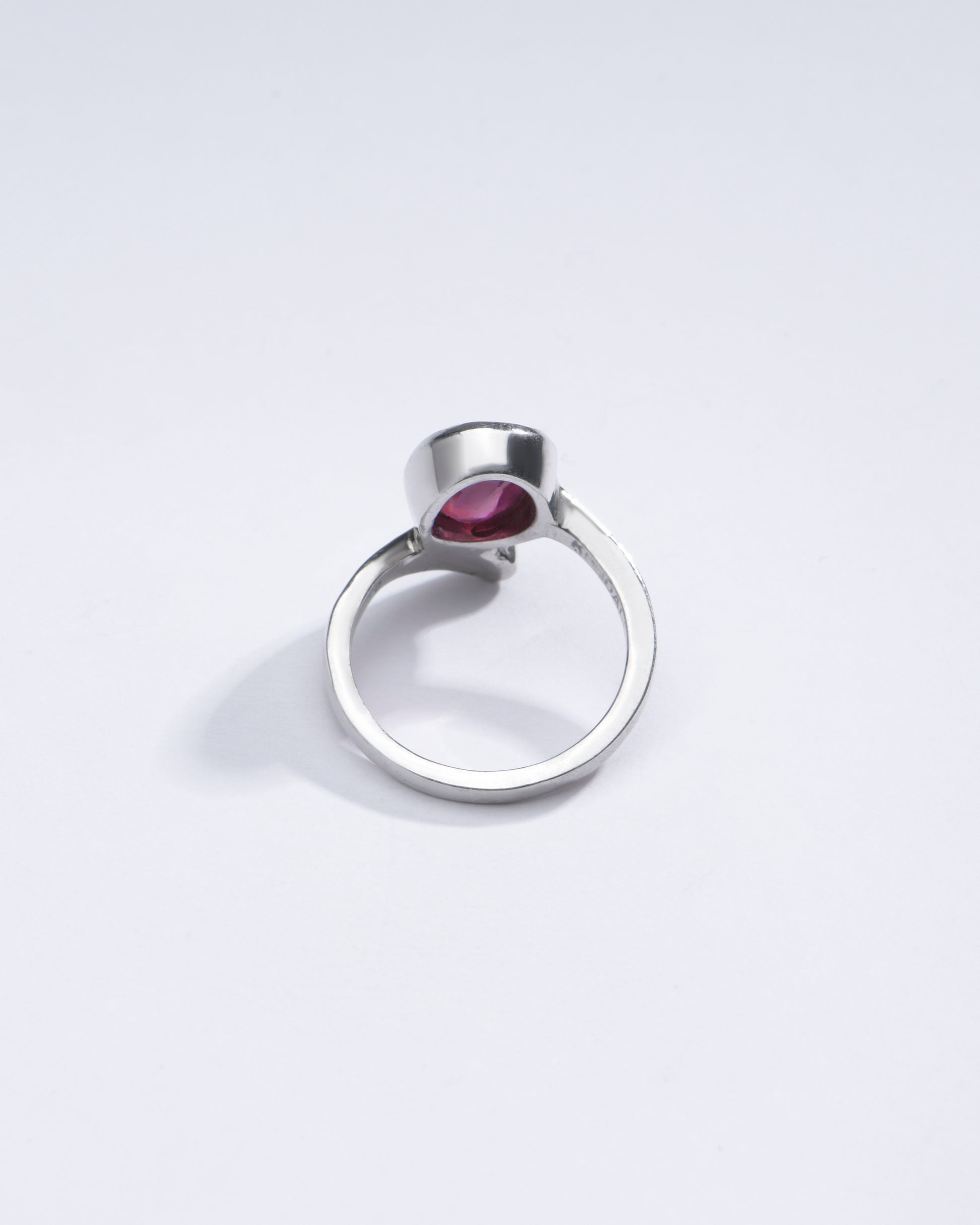 Elegant Ruby (Manik) Ring in 925 Silver #1202B - Myra