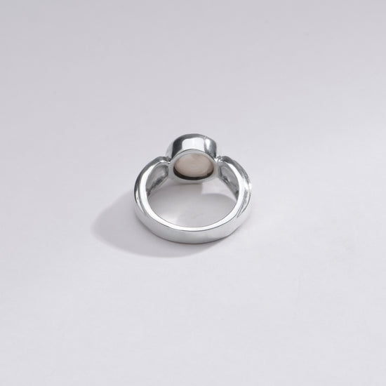 Genuine Pearl (Moti) Ring in 925 Sterling Silver - #1101 R - Myra