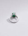 Natural Emerald (Panna) Ring in 925 Silver - #1125N4 - Myra