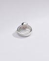 Elegant Pearl (Moti) Ring in 925 Silver - #1142 U - Myra