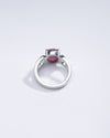 Genuine Ruby (Manik) Ring for Positive Energy in 925 silver - #1217N4 - Myra