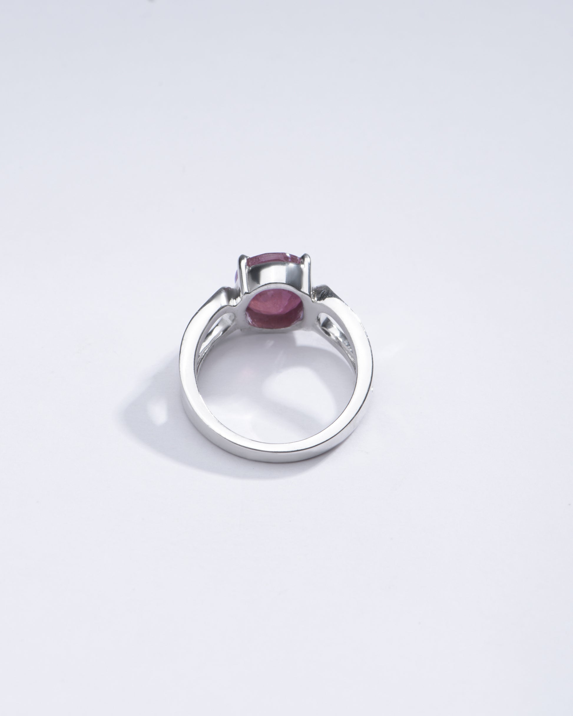 Genuine Ruby (Manik) Ring for Positive Energy in 925 silver - #1217N4 - Myra