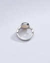 Natural Opal (Doodhiya) Ring in 925 Silver – #1245B - Myra