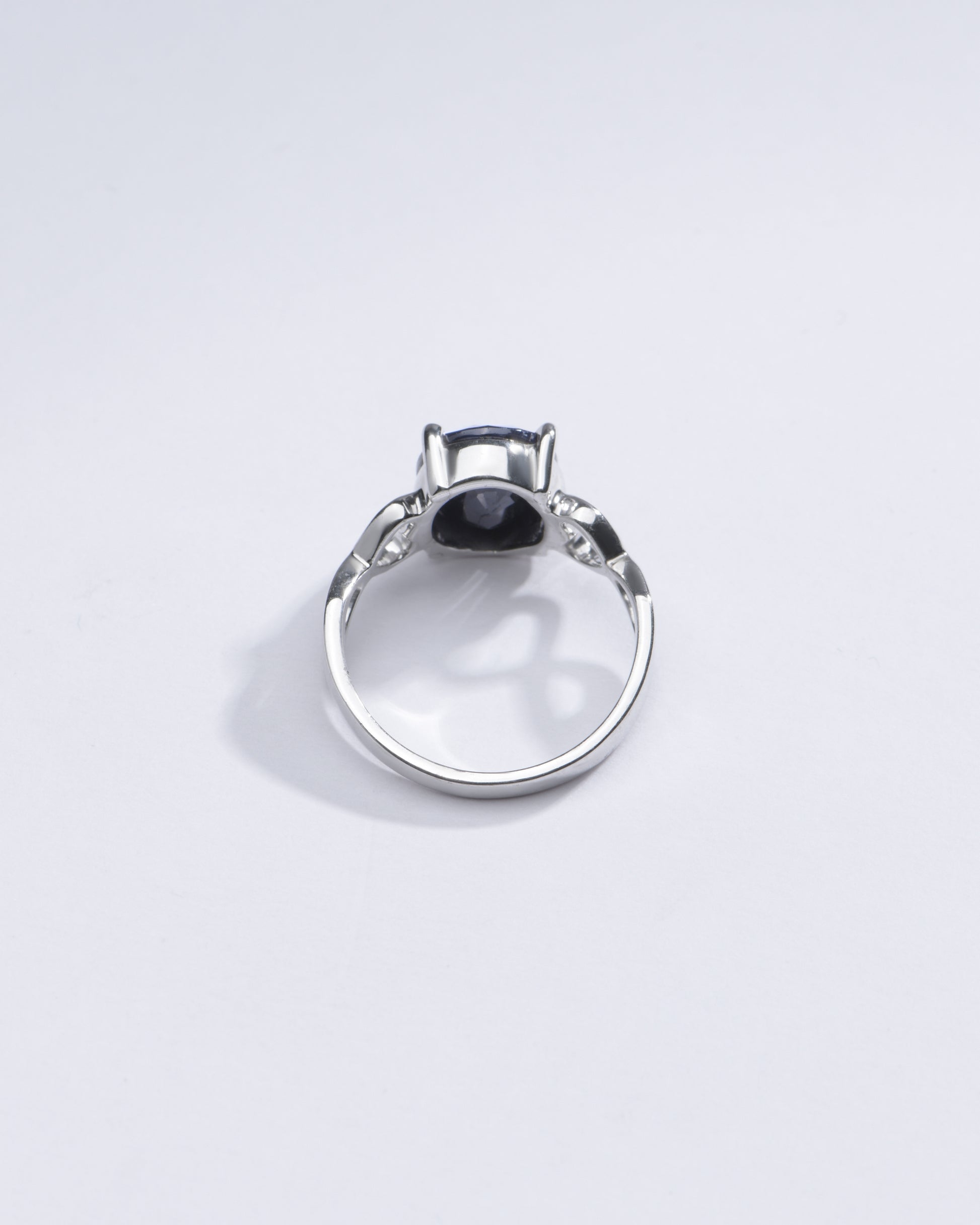 Authentic Blue Sapphire (Neelam) Ring in 925 Silver – #1220N4 - Myra