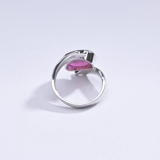 Vintage Ruby (Manik) Ring in 925 Sterling Silver - #1103B - Myra