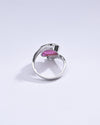 Vintage Ruby (Manik) Ring in 925 Sterling Silver - #1103B - Myra