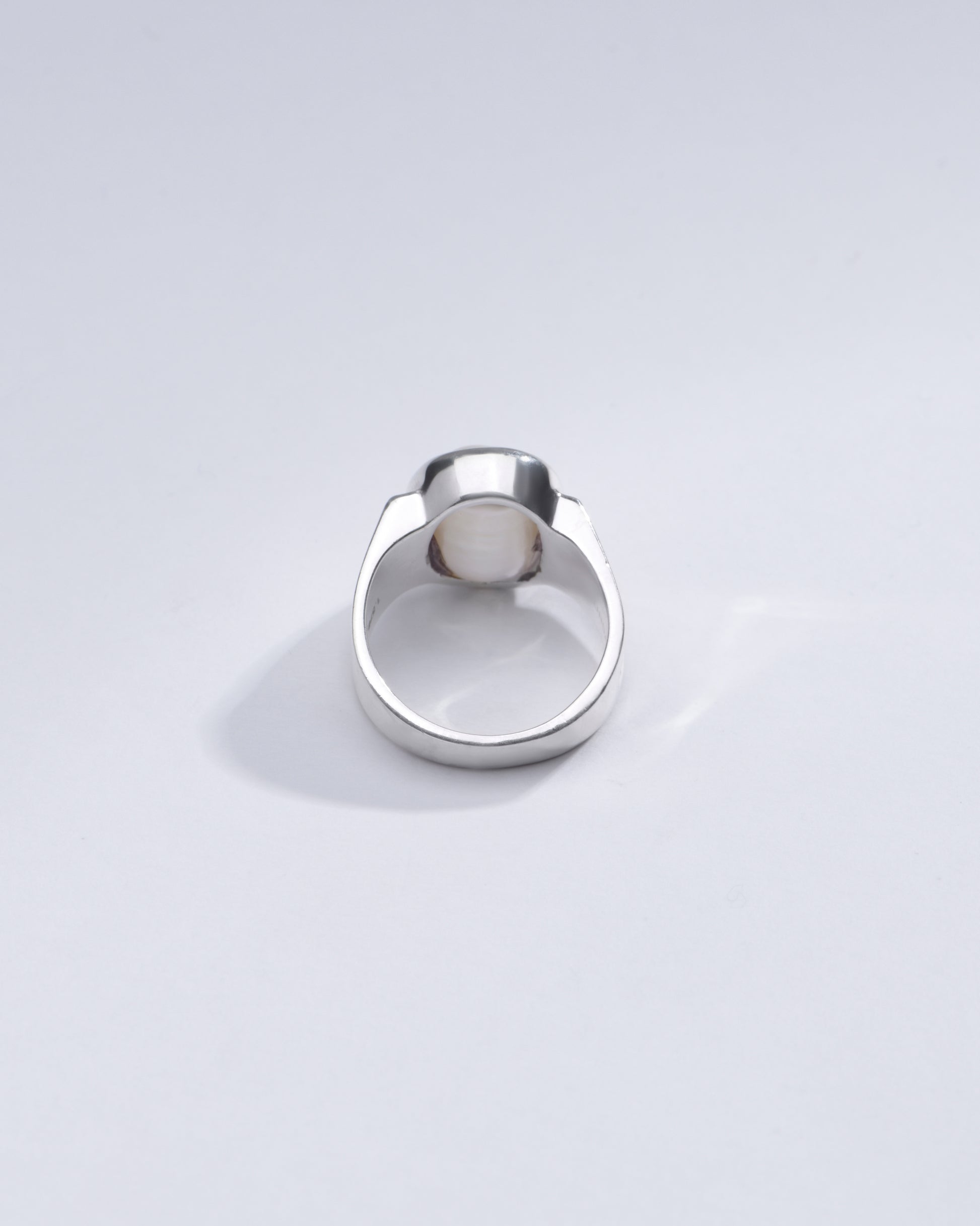 Vintage Pearl (Moti) Ring in 925 Silver - #1111 U - Myra