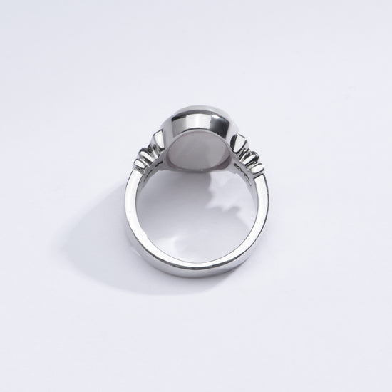 Magical Opal (Doodhiya) Ring in Sterling Silver – #1199B - Myra