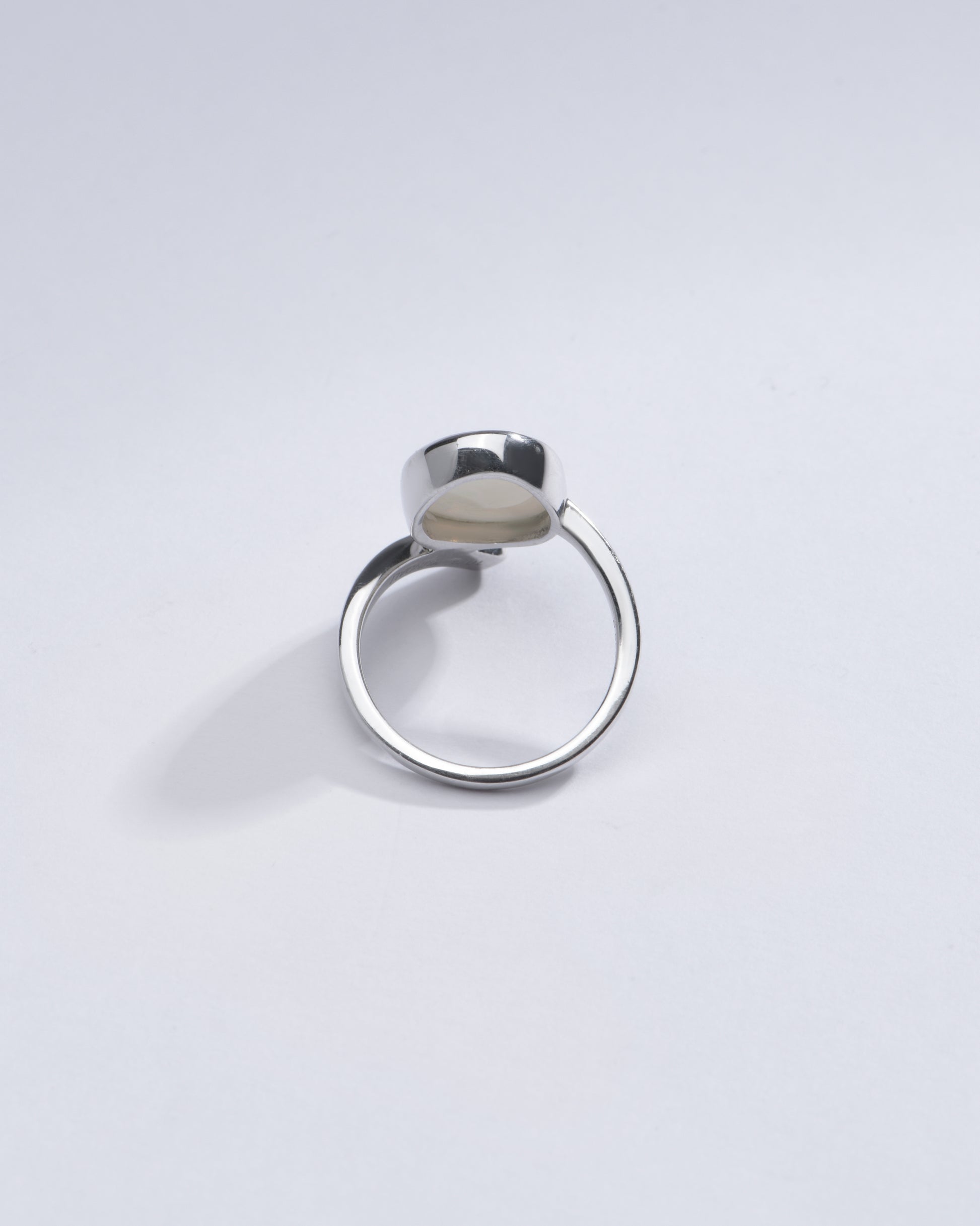 Vintage Opal (Doodhiya) Gemstone Ring in Sterling Silver – #1202B - Myra