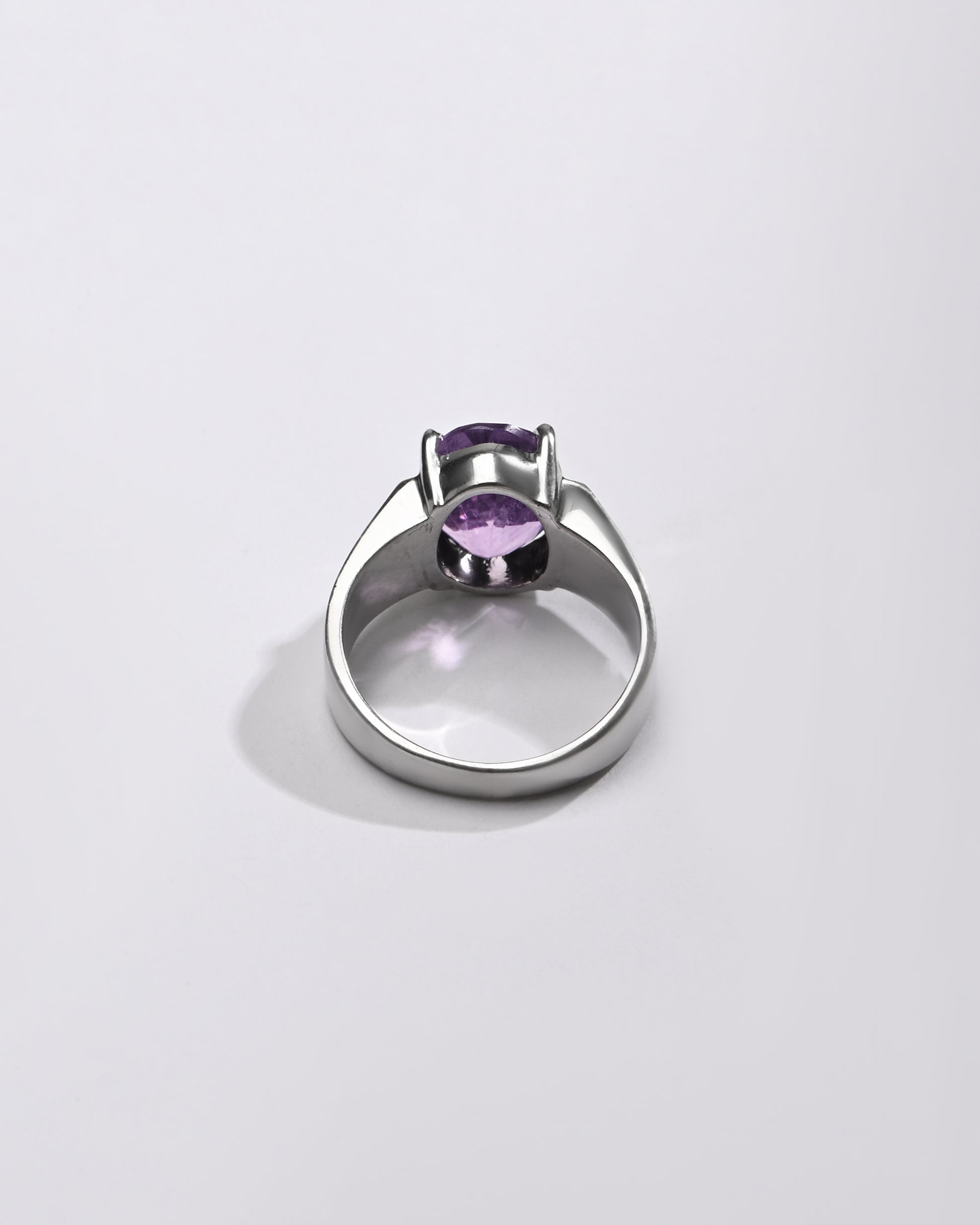 Royal Amethyst (Jamunia) Ring – 925 Silver - #1228N4 - Myra