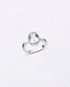 Elegant Aquamarine Ring in 925 Sterling Silver - Shakti