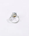 Authentic Aquamarine Ring in 925 Sterling Silver - Urja