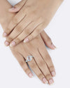 Promise Aquamarine Ring in 925 Sterling Silver - Shakti