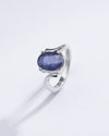 Luxury Blue Sapphire Gemstone Ring from Myra Gems