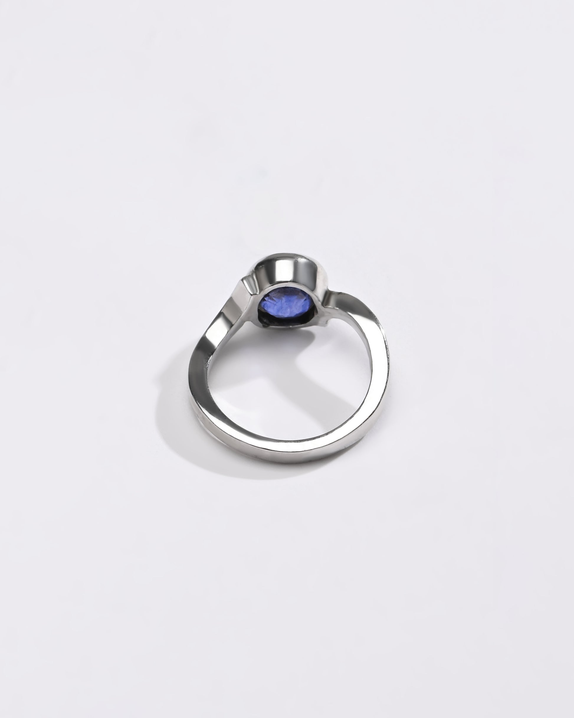 Real Neelam Stone Ring in Silver Buy from Myra Gems