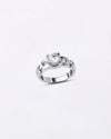 Rolex Blue Sapphire (Neelam) Ring in 925 Sterling Silver - Urja Premium