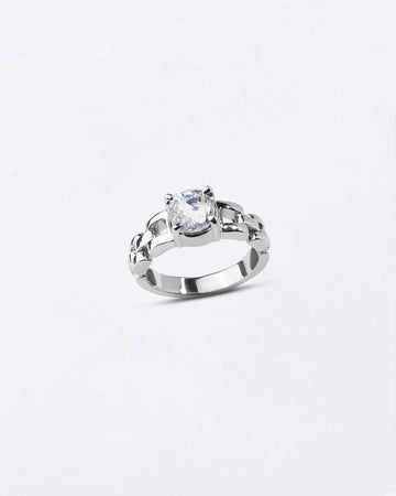 Rolex Blue Sapphire (Neelam) Ring in 925 Sterling Silver - Urja Premium