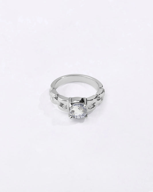 Rolex Blue Sapphire (Neelam) Ring in 925 Sterling Silver - Urja Premium
