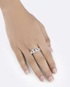 Rolex Blue Sapphire (Neelam) Ring in 925 Sterling Silver - Urja Premium