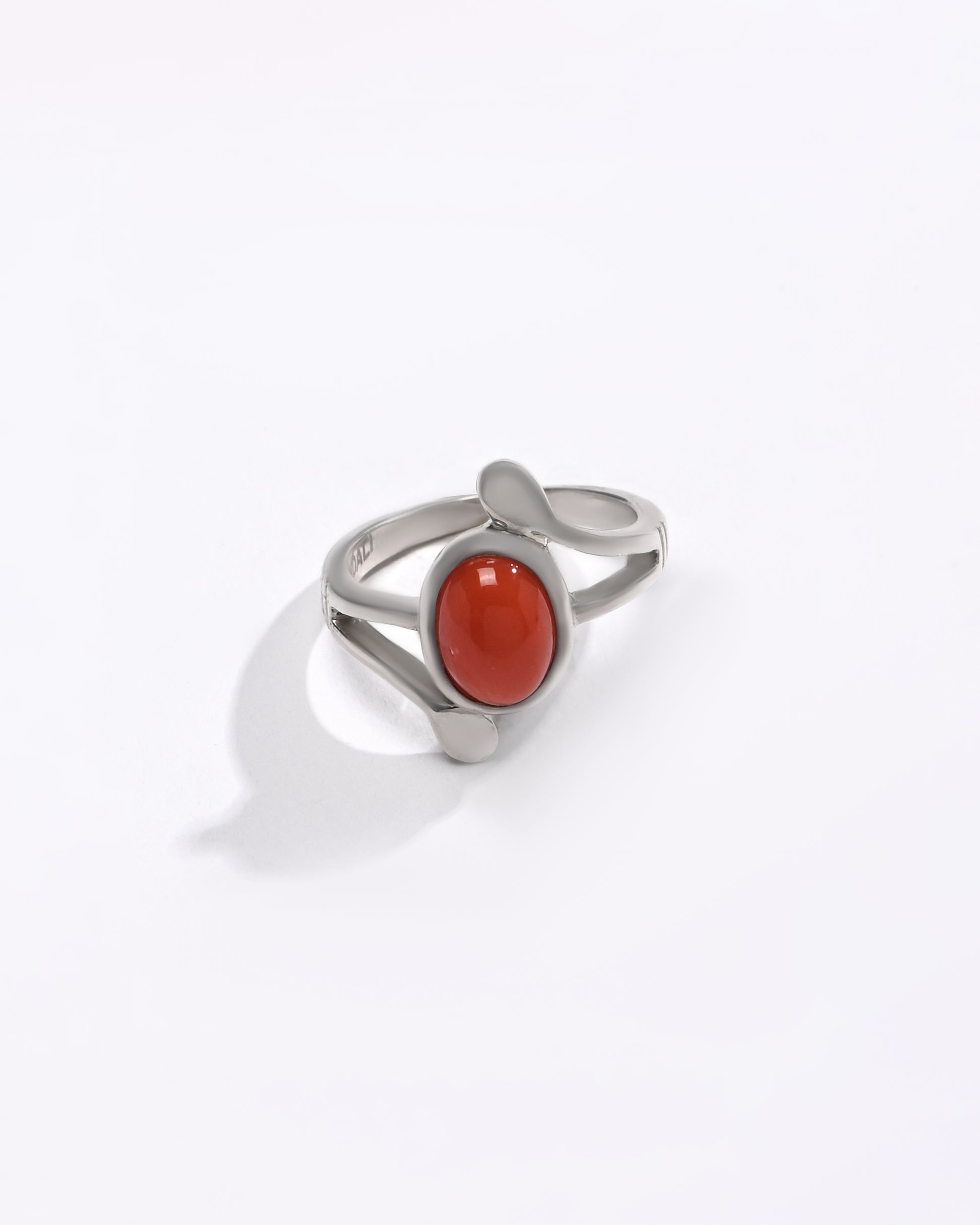 Italian Coral in 925 Silver Buy from Myra Gems 
