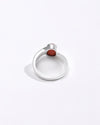 Vedic Coral (Moonga) Ring – 925 Silver - #1153 Ov - Myra
