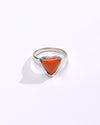 Royal Coral (Moonga) Ring – 925 Silver - #1234N3 Tr - Myra