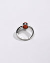 Bold Coral (Moonga) Ring – 925 Silver - #1201 Ov - Myra