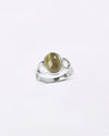 Powerful Cat's Eye Ring in 925 Sterling Silver - Shakti