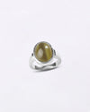 Natural Cat's Eye Ring in 925 Silver - Shakti