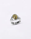 Royal Cat's Eye Ring in 925 Sterling Silver - Shakti