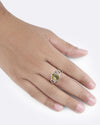 Powerful Cat's Eye Ring in 925 Sterling Silver - Shakti