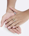Unique Cat's Eye Ring in 925 Sterling Silver - Shakti