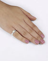 Charming Pearl (Moti) Ring in 925 Silver - Round Shakti