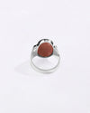 Statement Coral Ring in 925 Sterling Silver - Nova