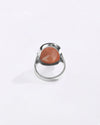 Heirloom Coral Ring in 925 Sterling Silver - Nova