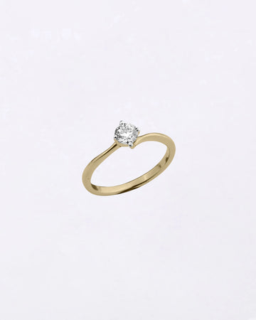 Dainty Diamond Ring in Gold