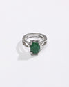 Smart Emerald (Panna) Ring – 925 Silver - #1112N4 - Myra