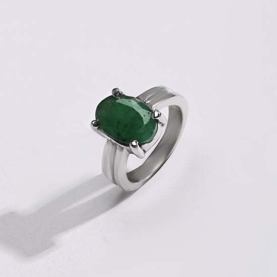 Emerald ring for male