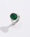 Zen Emerald (Panna) Ring – 925 Silver - #1200B - Myra