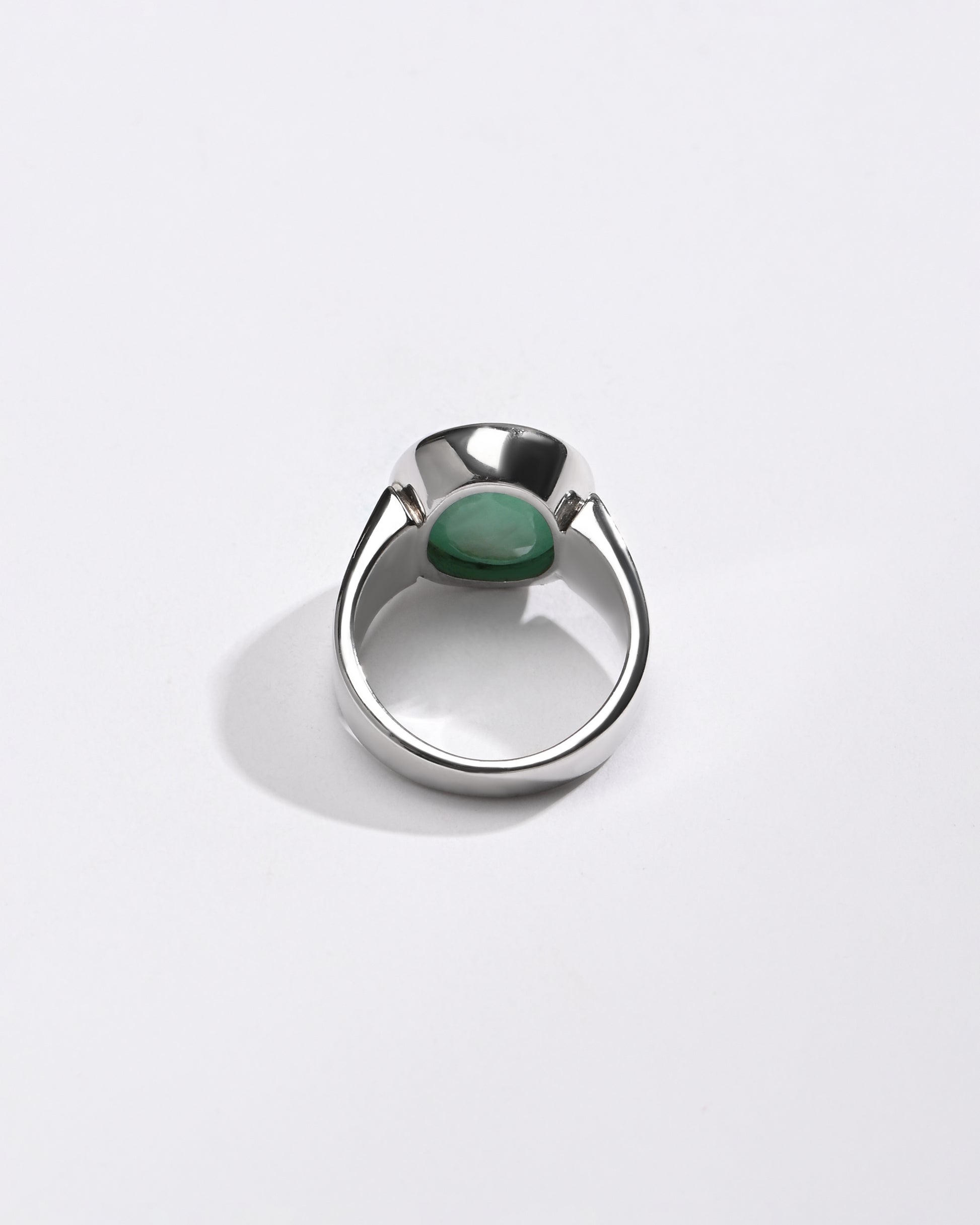 Certified Emerald (Panna) Ring – 925 Silver - #1224B - Myra