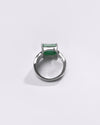 Premium EMERALD (PANNA) Ring in 925 Silver - #1244N4 - Myra