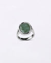 Natural Emerald (Panna) Ring in 925 Silver - Shakti