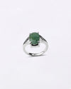 Harmony Emerald (Panna) Ring in 925 Sterling Silver - Urja