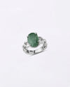 Rolex Emerald (Panna) Ring in 925 Silver - Urja