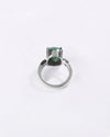Grace Emerald (Panna) Ring in 925 Silver - Urja