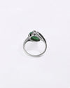 Iconic Emerald (Panna) Ring in 925 Sterling Silver - Urja