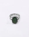 Exotic Emerald (Panna) Ring in 925 Silver - Urja