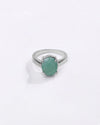Natural Emerald (Panna) Ring in 925 Silver - Urja