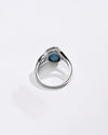 Natural Turquoise (Firoza) Ring – 925 Silver - #1192 - Myra