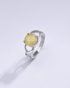 Genuine Yellow Sapphire Gemstone Ring from Myra Gems